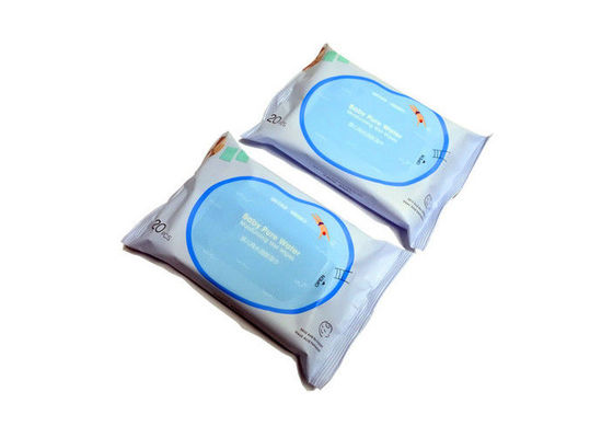 Kleine biologisch abbaubare Baby-Feuchtpflegetücher Dot No Irritation Alcohol Frees