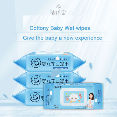 Seifen-freies Baby-Reinigungstücher Spunlace-Material für neugeborenes