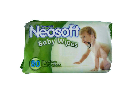 Nicht gesponnenes Wegwerffeuchtpflegetuch-antibakterielles Baby-Abwischen