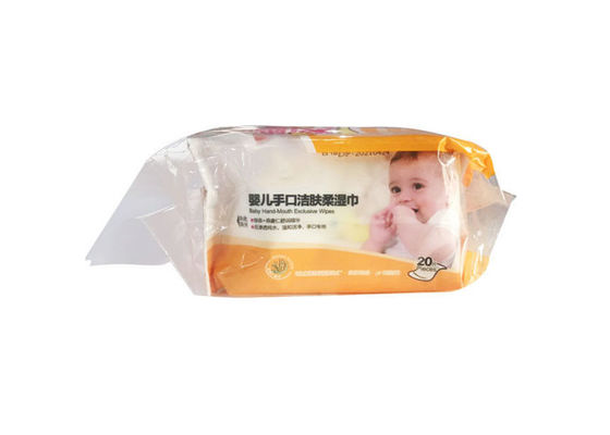 Gesponnenes Baby-Abwischen Spunlace nicht, nicht alkoholisches Baby-Abwischen