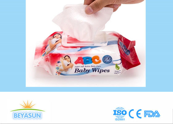 Kundengebundene Logo Disposable Wet Wipes For-Baby-Reinigung